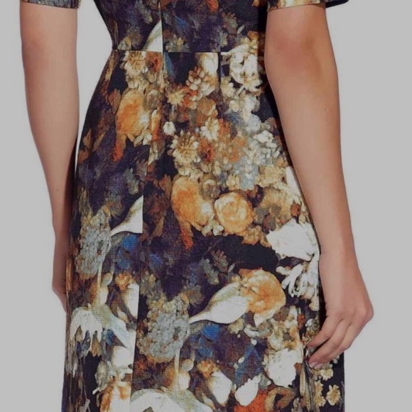 Adrianna Papell Multicolor Floral Dress - Picture 2 of 9